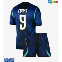Brazil Matheus Cunha #9 Gostujuci Dres za djecu SP 2026 Kratak Rukav (+ Kratke hlače)